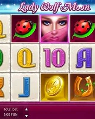 Lady Wolf Moon slot at Crowngold Casino