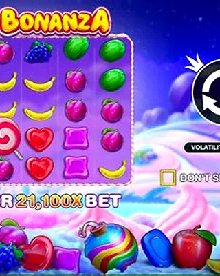 Sweet Bonanza slot at Crowngold Casino